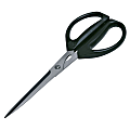 Joyce Chen® Deluxe Unlimited Kitchen Scissors with Ergonomic Handles, 8", Ambidextrous, Dark Olive, Total Qty 1