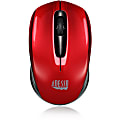 Adesso® iMouse S50R Mini Wireless Optical Mouse, Red, 2MB511 1 thumbnail image