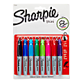 Sharpie® Mini Fine-Point Permanent Markers, Assorted Colors, Pack Of 8 1 thumbnail image