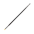 Silver Brush Silverstone Paint Brush, Series 1103, Size 0, Filbert Bristle, Hog Hair, Maroon 1 thumbnail image