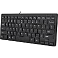 Adesso® AKB-111UB SlimTouch USB Mini Keyboard, Black