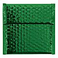 Office Depot® Brand Glamour Bubble Mailers, 6-3/4"H x 7"W x 3/16"D, Green, Case Of 72 Mailers