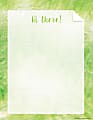 Barker Creek Designer Computer Paper, 8-1/2” x 11”, Lime Tie-Dye, Pack Of 50 Sheets 1 thumbnail image