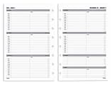 2025 TUL® Discbound Weekly Planner Refill Pages, Junior Size, January To December 1 thumbnail image