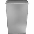 Rubbermaid Commercial Slim Jim 23-Gallon Container - 23 gal Capacity - Easy to Clean, Durable, Smooth, Contoured Edge, Vented - Gray - 1 Each