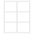 Tape Logic® Inkjet/Laser Labels, LL127, Rectangle, 4" x 3 3/8", White, Case Of 600