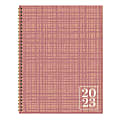 TF Publishing Large Weekly/Monthly Planner, 9” x 11", Pink Picnic, January To December 2023