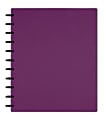 FORAY™ Revolution Customizable Disc-Bound Notebook, Polypropylene, 9 3/8" x 11 1/4", Purple 1 thumbnail image