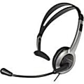 Panasonic KX-TCA430 Headset - Mono - Sub-mini phone (2.5mm) - Wired - Over-the-head - Monaural - Semi-open - 4 ft Cable 1 thumbnail image