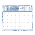 2025 Blue Sky Monthly Wall Calendar, 15" x 12", Seneca Blue, January To December, 148891 1 thumbnail image