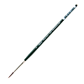 Silver Brush Ruby Satin Series Short-Handle Paint Brush 2522S, Size 4, Liner Bristle, Synthetic, Multicolor 1 thumbnail image