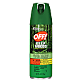 OFF! Deep Woods Insect Repellent - Spray - Kills Mosquitoes, Ticks, Black Flies, Sand Flies, Chiggers, Fleas, Gnats - 6 fl oz - Green 1 thumbnail image
