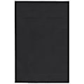 JAM Paper® Open-End 6" x 9" Catalog Envelopes, Gummed Seal, Black, Pack Of 10