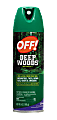 OFF! Deep Woods Unscented Aerosol Insect Repellent, 6 Oz, Aerosol