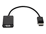 HP DisplayPort to VGA Adapter - Video converter - DisplayPort - VGA -  - F7W97AA 1 thumbnail image