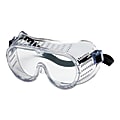 Protective Goggles, Clear/Clear, Polycarbonate, Antifog, Direct Vent
