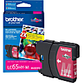 Brother LC65HYM Original Ink Cartridge - Inkjet - 750 Pages - Magenta - 1 Each 1 thumbnail image