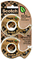 Scotch Magic Greener Tape  0.75 in x 550 in, 2 Dispensers, 2 Rolls/Pack 1 thumbnail image
