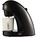 Brentwood TS-112B Single Cup Coffee Maker - Black - Black 1 thumbnail image