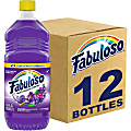 Fabuloso All-Purpose Cleaner - 33.8 fl oz (1.1 quart) - Lavender Scent - Rinse-free, Residue-free, Long Lasting - Lavender - 12 / Carton 1 thumbnail image