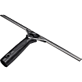 Ettore Pro+ Squeegee - Rubber Blade - Ergonomic Handle, Changeable Blade, Non-slip Grip, Streak-free - Black, Silver 1 thumbnail image