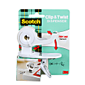 Scotch Desktop Tape Dispenser, 1" Core, 3/4" x 350", 1 Tape, 1 Dispenser 1 thumbnail image