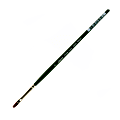 Silver Brush Ruby Satin Series Short-Handle Paint Brush 2502S, Size 4, Bright Bristle, Synthetic, Multicolor 1 thumbnail image