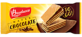 Bauducco Foods Chocolate Wafers, 1.4 Oz, 12 Packages Per Pack, Case Of 12 Packs