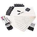 Charles Leonard Dry Erase Classpack, Lined 1-Sided Boards, Markers & Erasers, Pack Of 12 1 thumbnail image