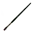 Silver Brush Ruby Satin Series Short-Handle Paint Brush 2502S, Size 10, Bright Bristle, Synthetic, Multicolor 1 thumbnail image