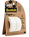 Scotch Paper Tape, See-through Paper Tape , 0.75 in x 600 in, 2 Rolls/Pack 1 thumbnail image
