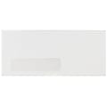 JAM Paper® #10 Window Envelopes, 4-1/8 x 9-1/2, White, Pack Of 500 Envelopes