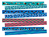 Barker Creek Sea & Sky Double-Sided 4-Design Trimmers, 2-1/4" x 36", Multicolor, Set Of 52 1 thumbnail image