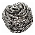 Genuine Joe Stainless-Steel Scrubbers, 3", Pack Of 12 Scrubbers 1 thumbnail image