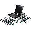 Iogear 16-Port LCD Combo KVM Switch 1 thumbnail image