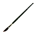 Silver Brush Ruby Satin Series Short-Handle Paint Brush 2512S, 3/8", Dagger Striper Bristle, Synthetic, Multicolor 1 thumbnail image