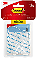 Command Large Clear Hook with Clear Strips Value Pack, 3 Hooks/Pack, 6 Strips/Pack 1 thumbnail image