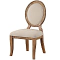 Powell Maurice Side Chairs, Brown/Natural, Set Of 2 Chairs 1 thumbnail image