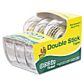 Duck Double Stick Tape - 25 ft Length x 0.50" Width - 1" Core - Clear - For Crafting, Photo Album, Scrapbooking, Wrapping, Document - 3 / Pack 1 thumbnail image