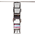 Dormify 6 Shelf Hanging Organizer, Gray 1 thumbnail image