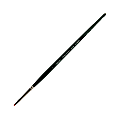 Silver Brush Ruby Satin Series Short-Handle Paint Brush 2503S, Size 1, Filbert Bristle, Synthetic, Multicolor 1 thumbnail image