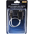 Sabrent USB 2.0 To 9-Pin DB-9 RS-232 Serial Adapter Cable, 1', SBT-USC1K 1 thumbnail image
