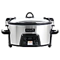 Crock-Pot® Cook & Carry™ 6 Qt Programmable Slow Cooker, Stainless Steel 1 thumbnail image