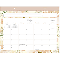 2023-2024 Leah Bisch for Cambridge® Academic Monthly Desk Pad Calendar, 21-3/4" x 17", Floral Standard, July 2023 To June 2024, LB21-704A 1 thumbnail image