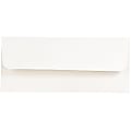 JAM Paper® Booklet Money Envelopes With Gummed Closure, 3" x 6 11/16", White, Pack Of 25