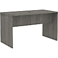 Lorell® Essentials Standing-Height Table, 41-5/16"H x 72"W x 36"D, Weathered Charcoal