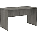 Lorell® Essentials Standing-Height Table, 41-5/16"H x 72"W x 36"D, Weathered Charcoal 1 thumbnail image