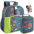 Up We Go Backpack With Lunch Bag And Keychain, Animals