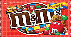 M&M's Peanut Butter King Size Candy, 2.83 Oz