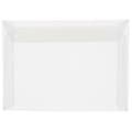JAM Paper® Open-End 10" x 13" Catalog Envelopes, Gummed Closure, Clear, Pack Of 10 1 thumbnail image